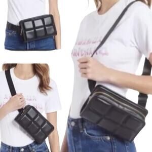 Amanda Uprichard Vegan Convertible Belt Bag Minimalist Streetwear‎ Travel Casual